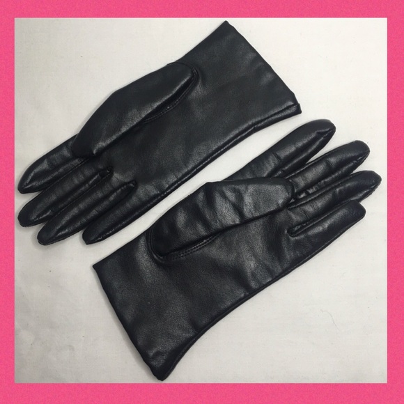 Vintage non leather (vinyl) “driving gloves” Size M - Picture 4 of 6